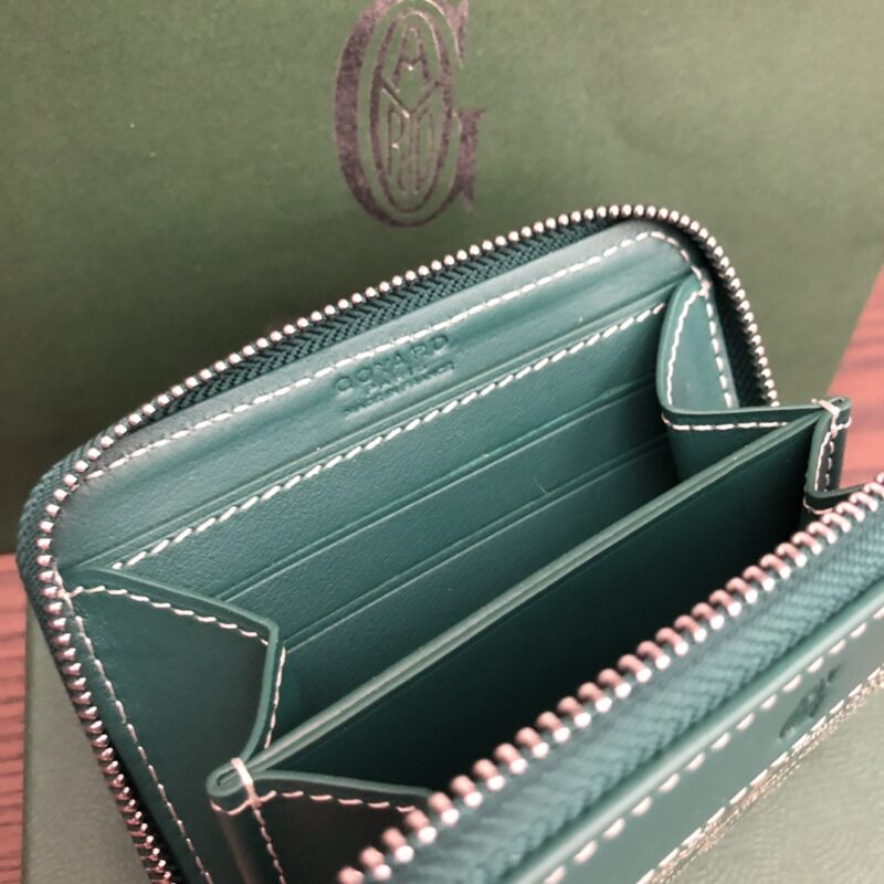 Goyard Matignon Mini Wallet Green - Image 3