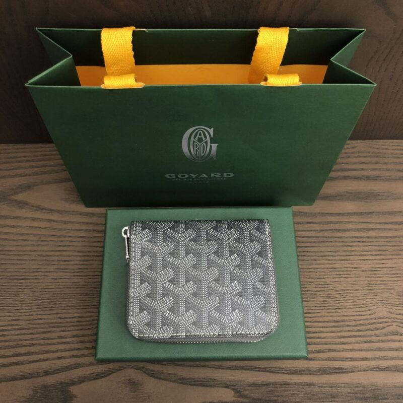 Goyard Matignon Mini Wallet Grey - Image 3