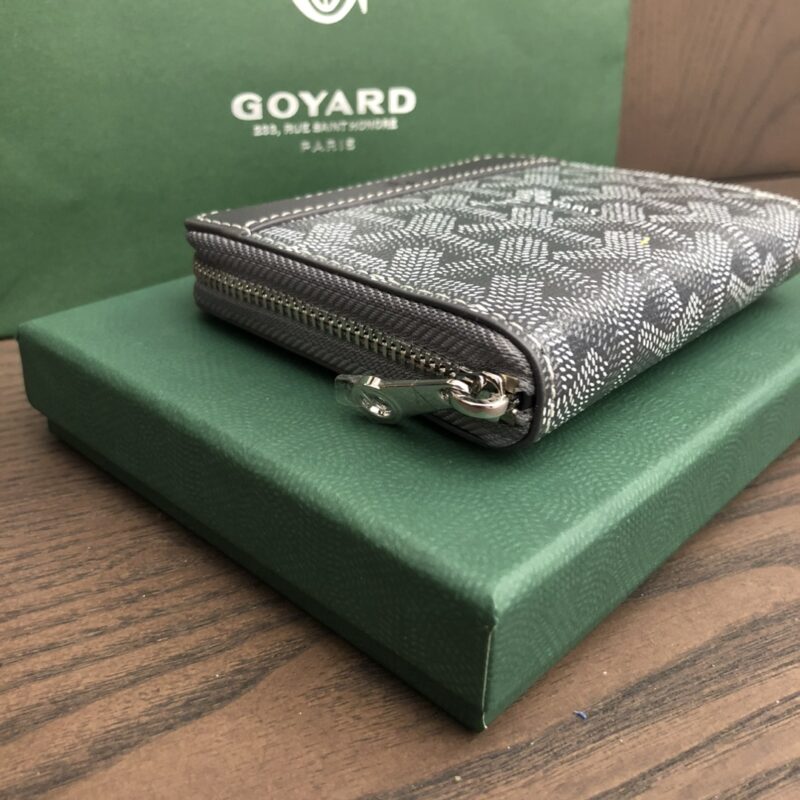 Goyard Matignon Mini Wallet Grey - Image 2