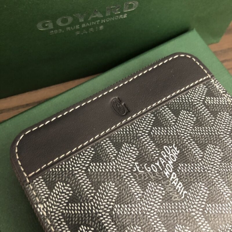 Goyard Matignon Mini Wallet Grey - Image 4