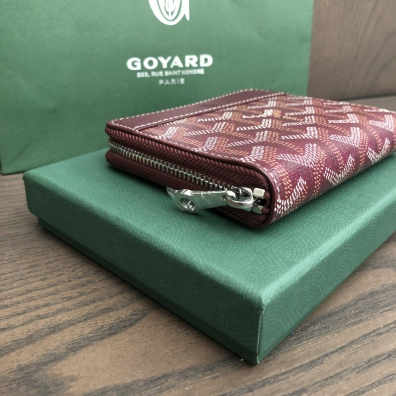 Goyard Matignon Mini Wallet Burgundy - Image 2