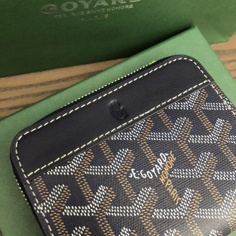 Goyard Matignon Mini Wallet Black - Image 6