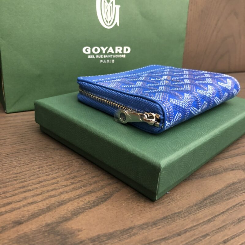 Goyard Matignon Mini Wallet Sky Blue - Image 4