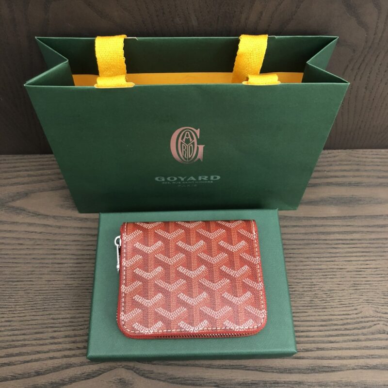 Goyard Matignon Mini Wallet Red - Image 3