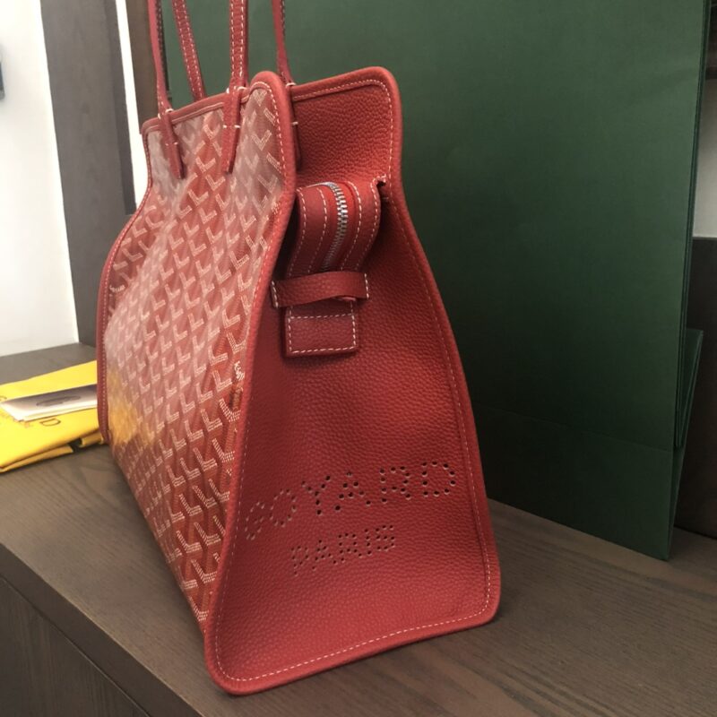 Goyard Hardy PM Bag Red - Image 9