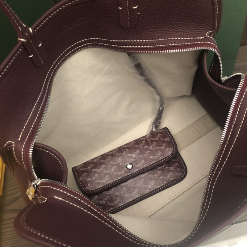 Goyard Hardy PM Bag Burgundy - Image 4