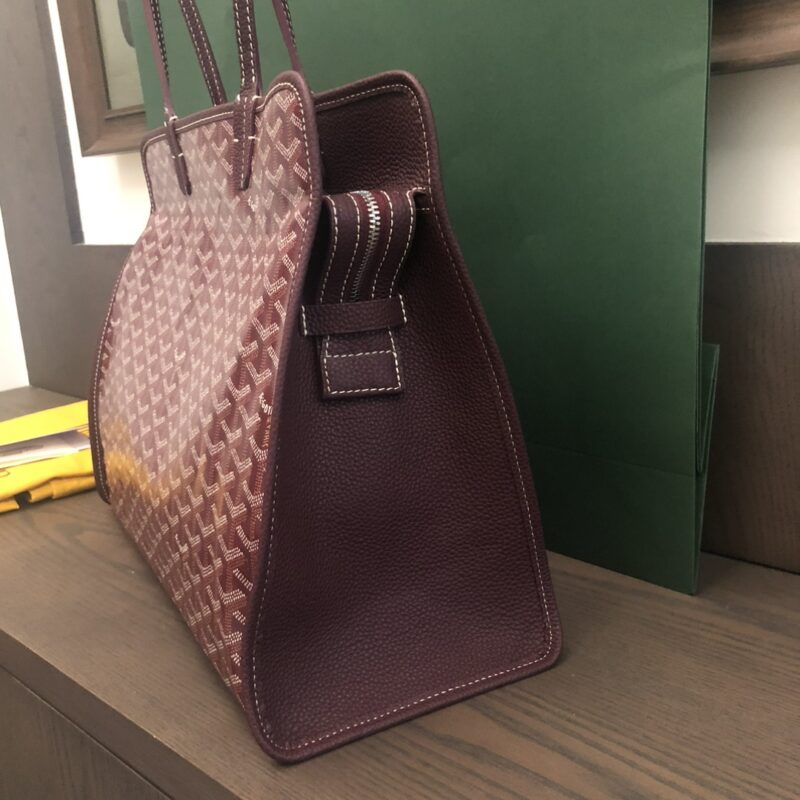 Goyard Hardy PM Bag Burgundy - Image 5