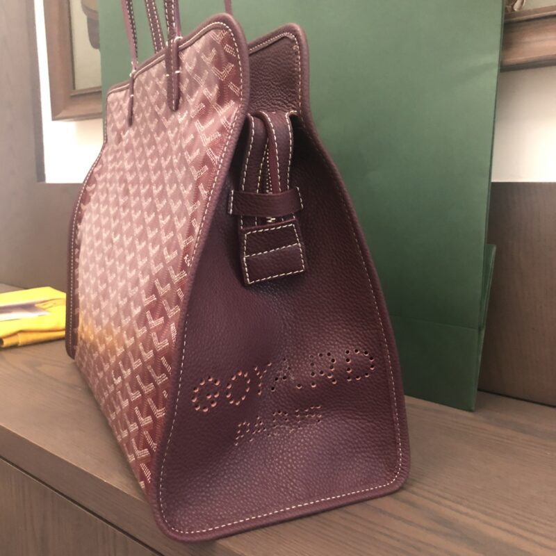 Goyard Hardy PM Bag Burgundy - Image 6