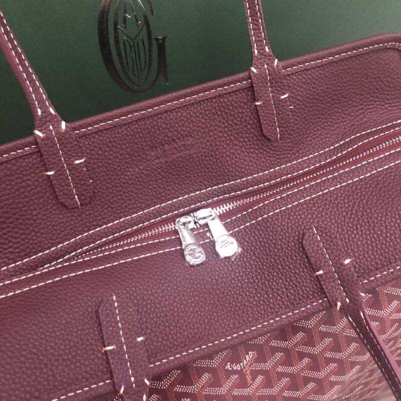 Goyard Hardy PM Bag Burgundy - Image 7