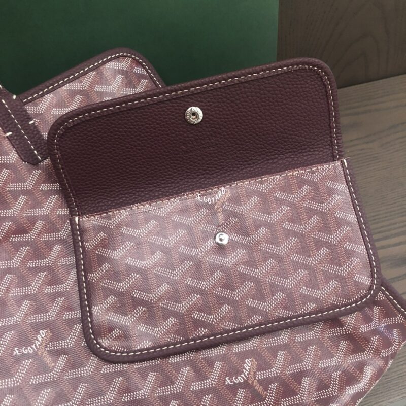 Goyard Hardy PM Bag Burgundy - Image 8