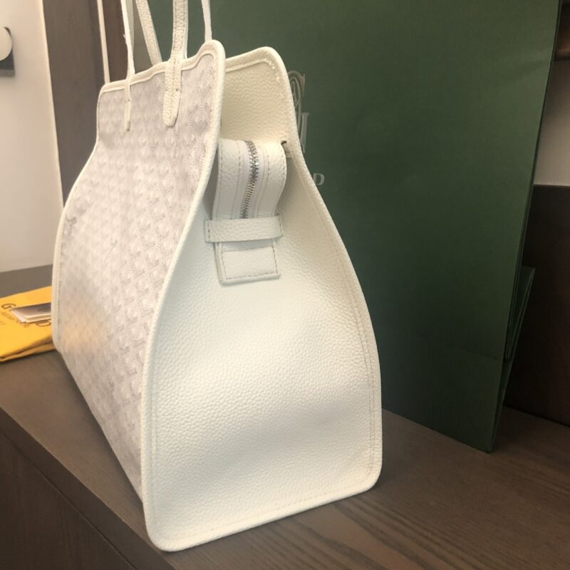 Goyard Hardy PM Bag White - Image 4