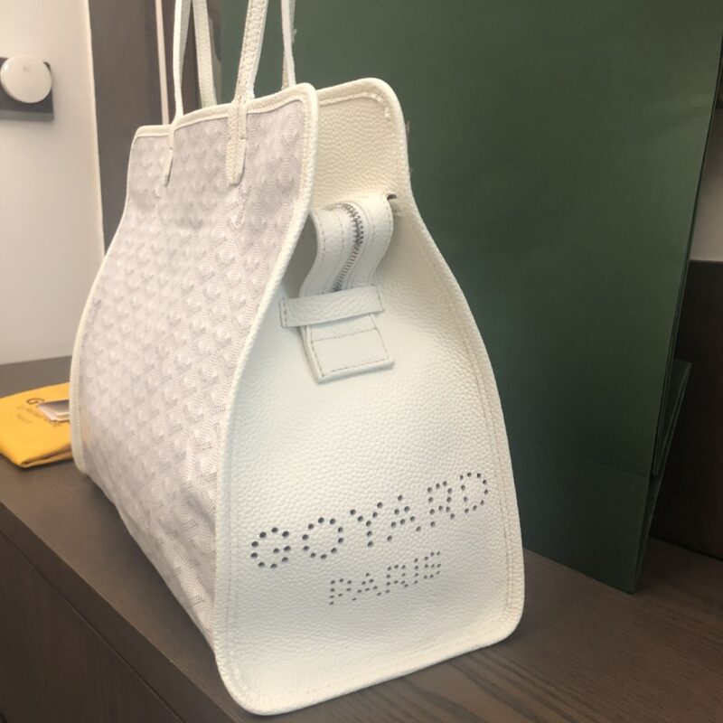 Goyard Hardy PM Bag White - Image 8