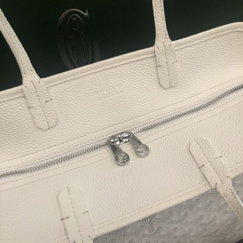 Goyard Hardy PM Bag White - Image 3