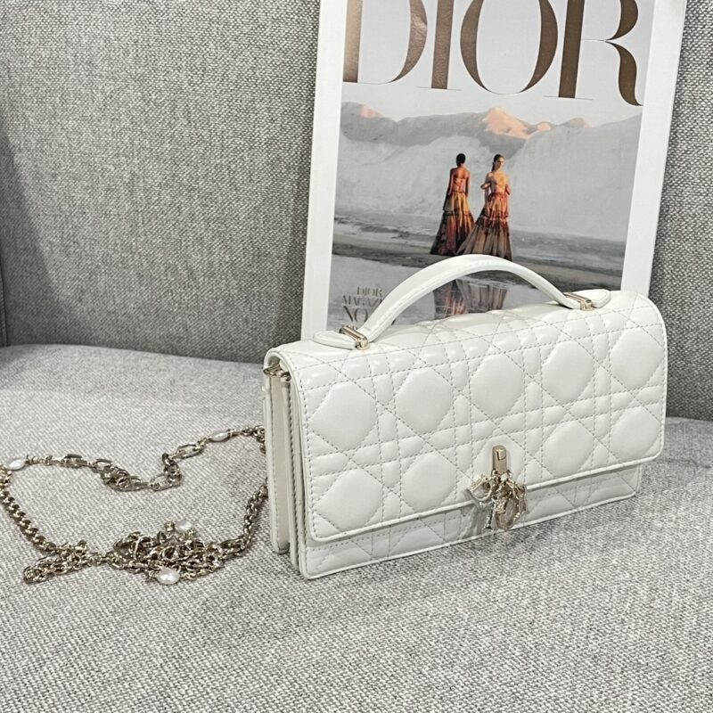 My Dior Mini Bag Latte Cannage Lambskin - Image 6