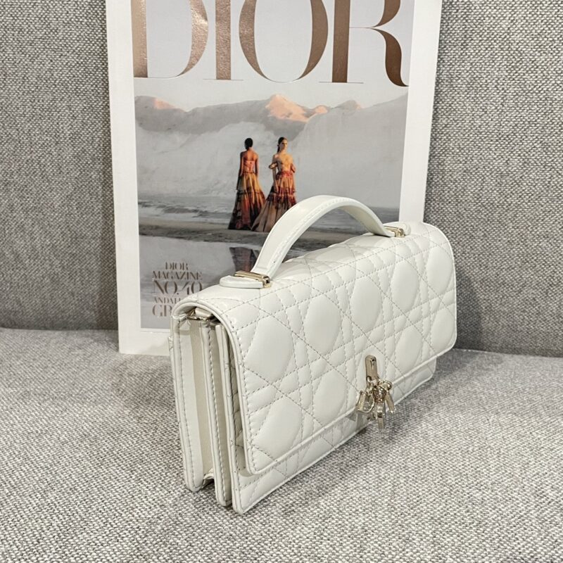 My Dior Mini Bag Latte Cannage Lambskin - Image 7