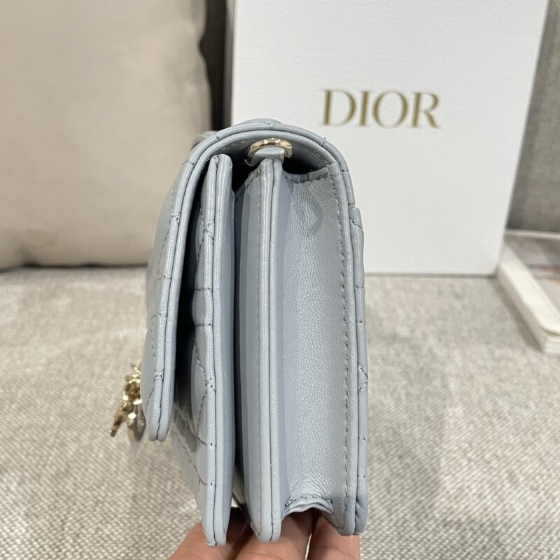 My Dior Mini Bag Pale Blue Cannage Lambskin - Image 4