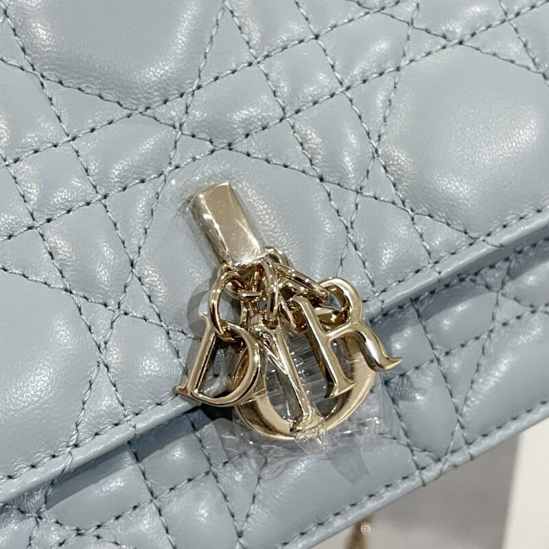 My Dior Mini Bag Pale Blue Cannage Lambskin - Image 10