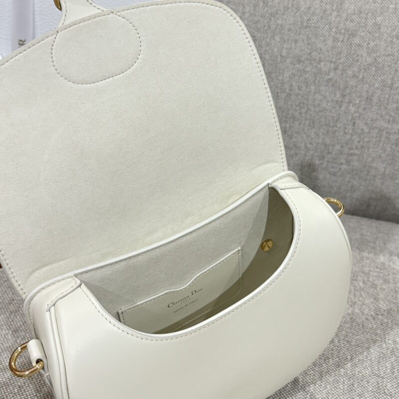 Medium Dior Bobby Bag Latte Box Calfskin - Image 4