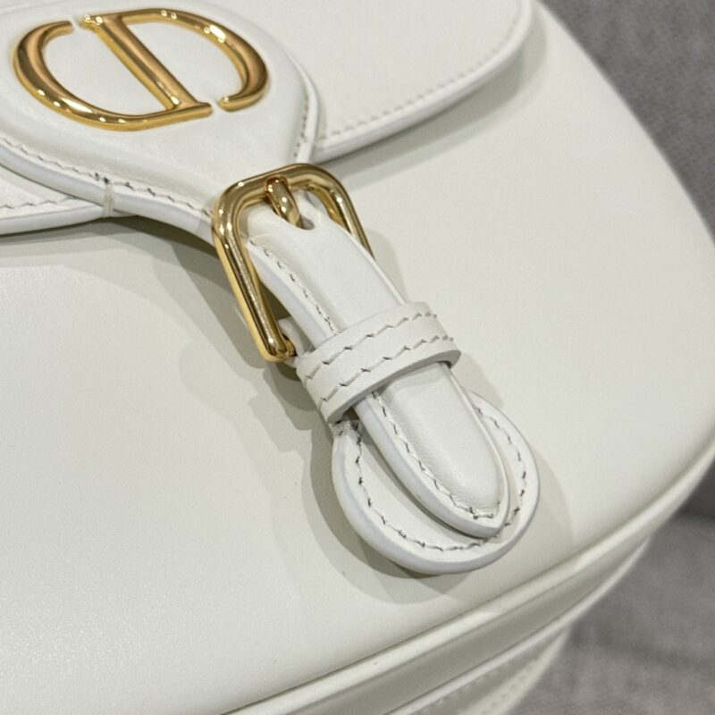 Medium Dior Bobby Bag Latte Box Calfskin - Image 5