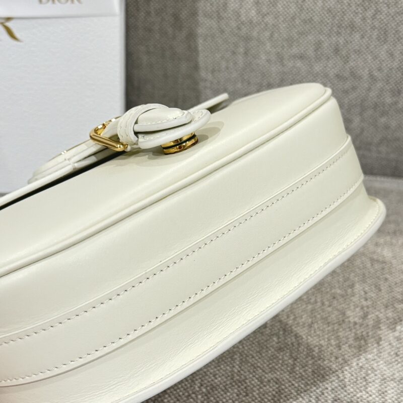 Medium Dior Bobby Bag Latte Box Calfskin - Image 9