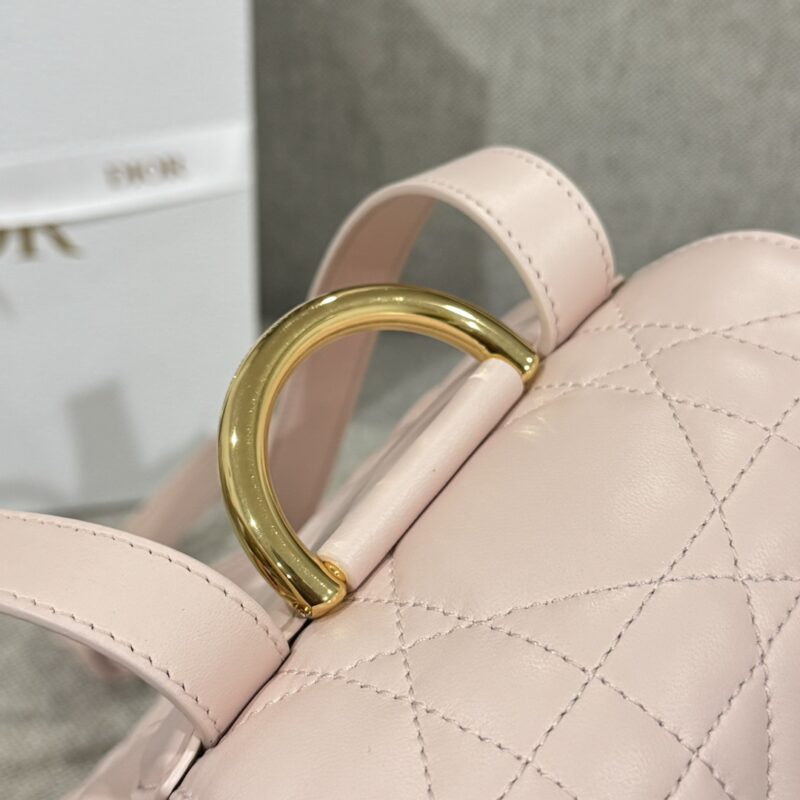 Medium Dior Caro Backpack Pink - Image 7