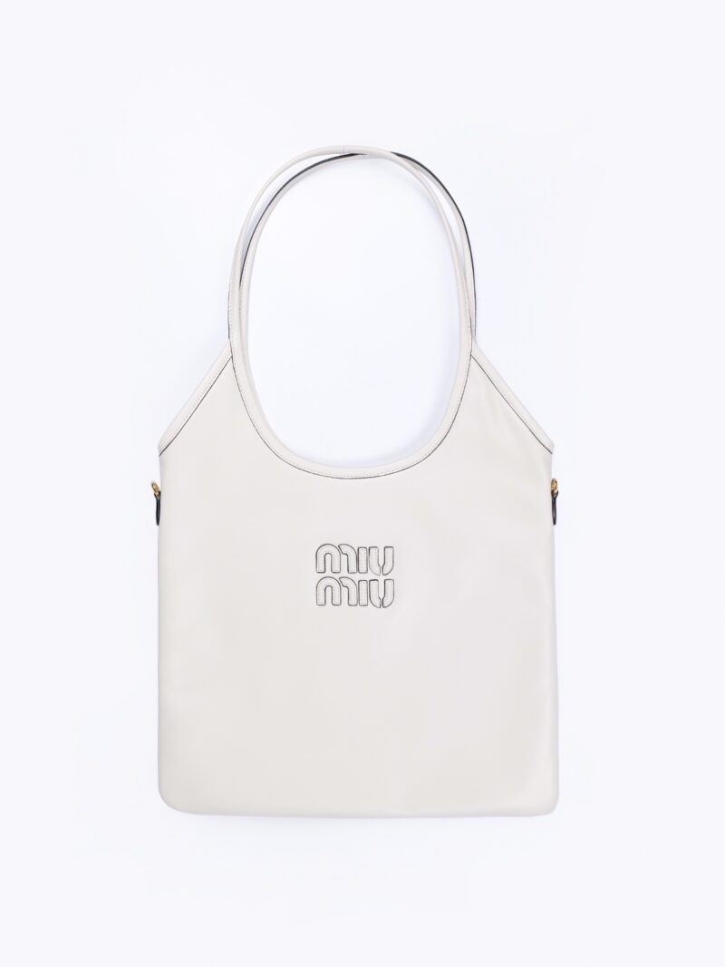 Miumiu IVY leather bag White - Image 6