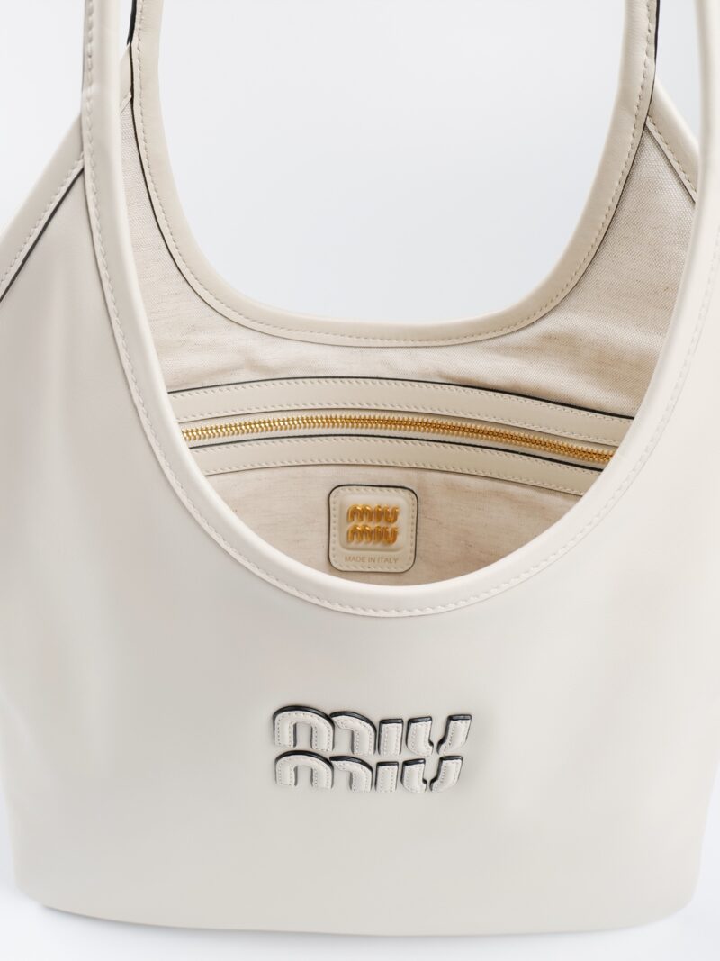 Miumiu IVY leather bag White - Image 7