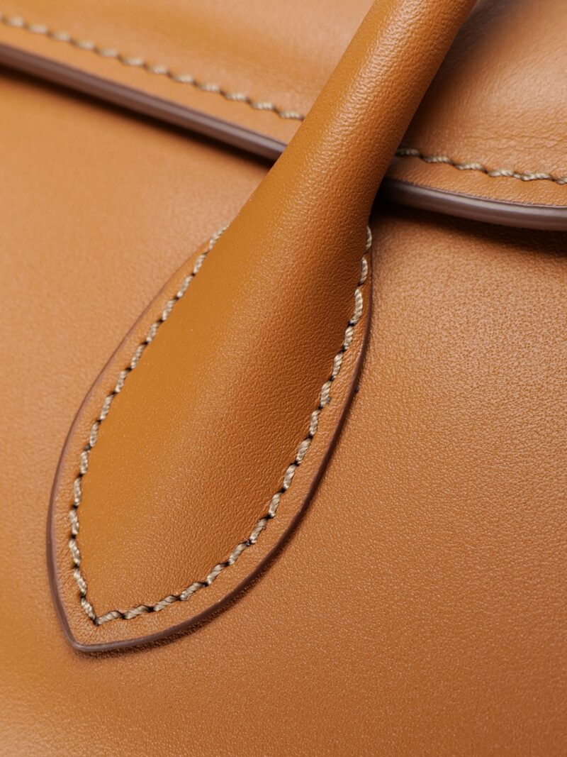 Miumiu Leather shoulder bag Cognac - Image 9