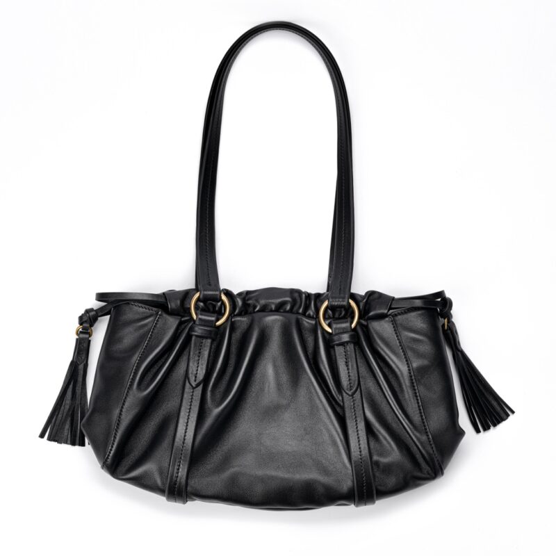 Miumiu Joie nappa leather bag Black - Image 5