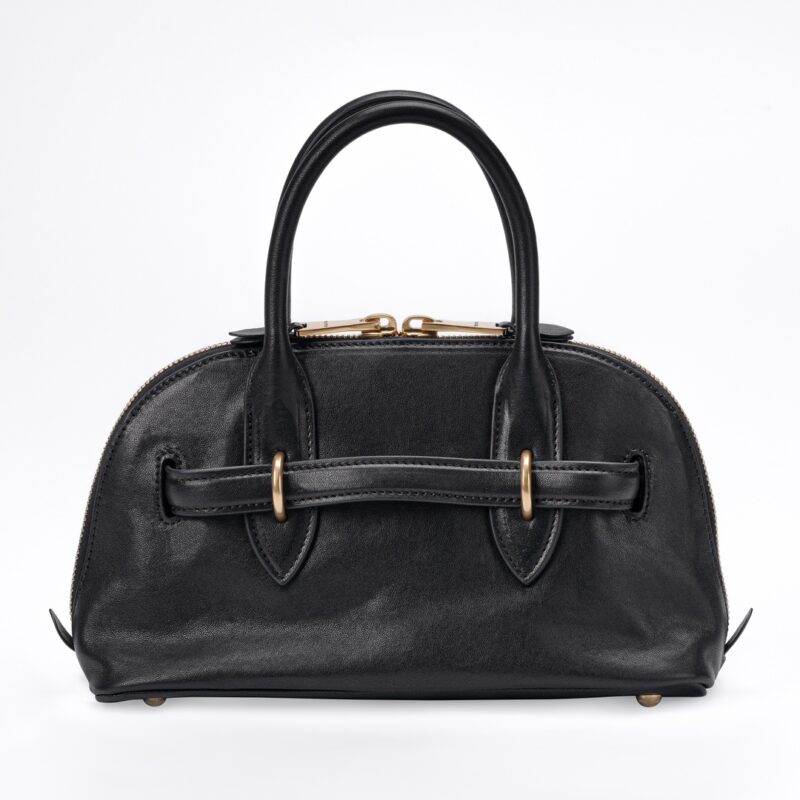 Miumiu Aventure nappa leather top-handle bag Black - Image 7