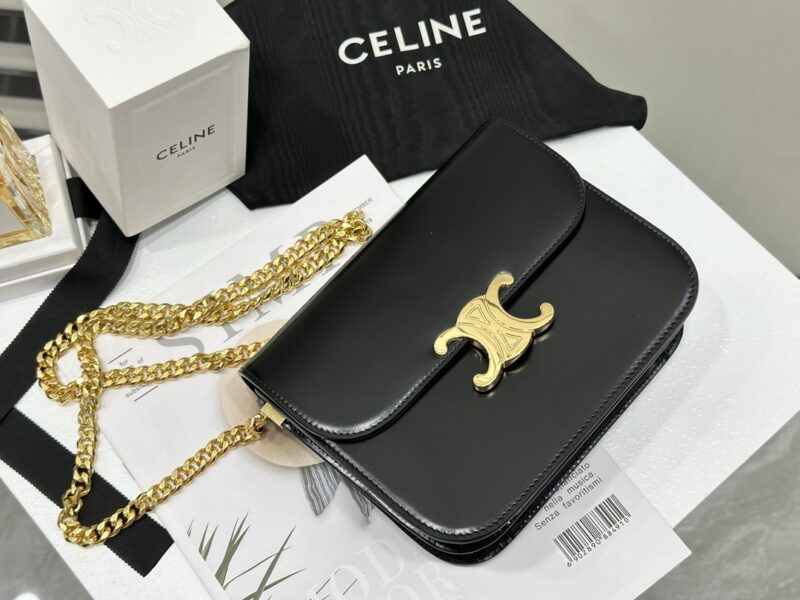 Celine MEDIUM COLLEGE BAG Black - Image 5