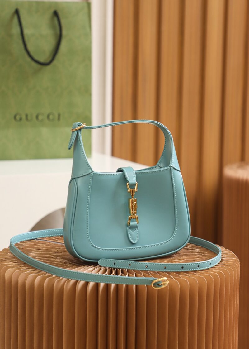 Replica Gucci Jackie 1961 Mini Shoulder Bag in Blue