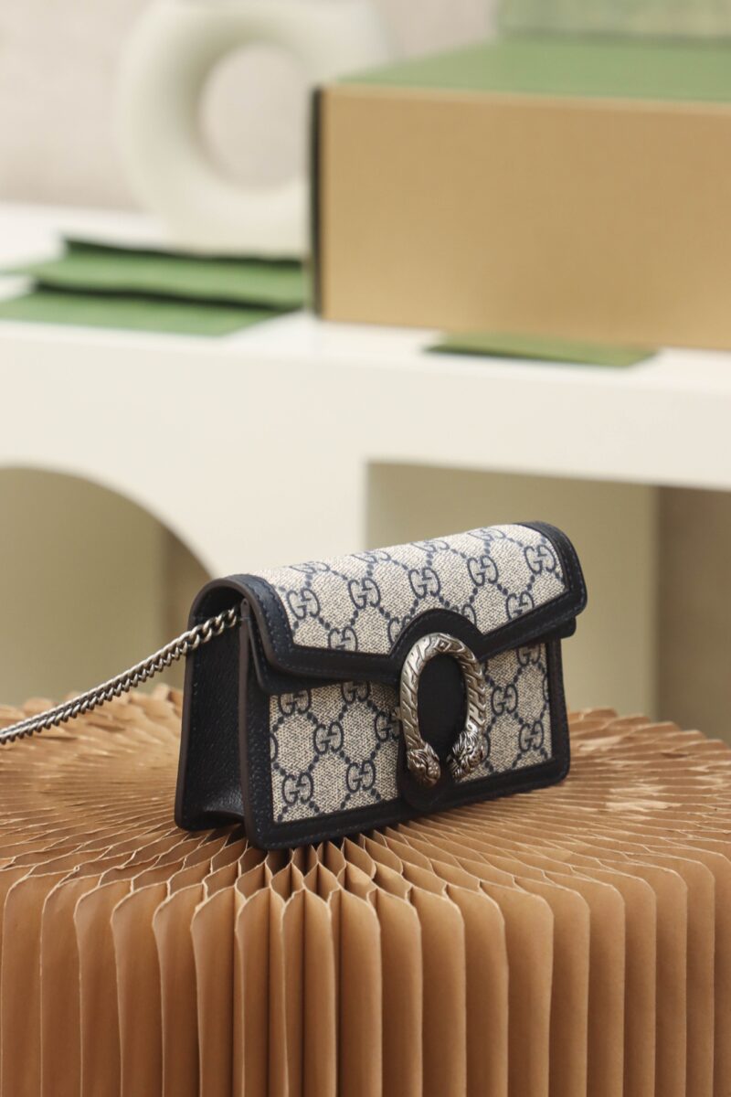 Gucci Dionysus super mini bag Beige and blue - Image 3