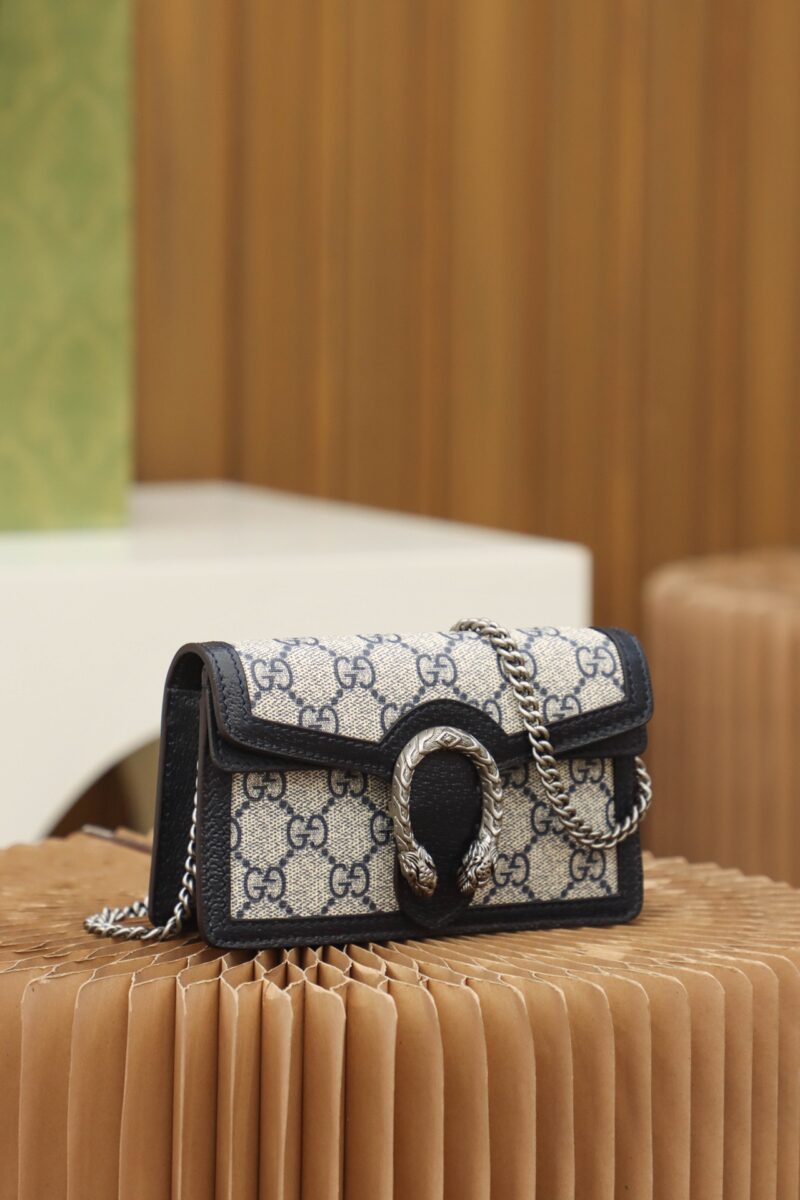 Gucci Dionysus super mini bag Beige and blue - Image 5