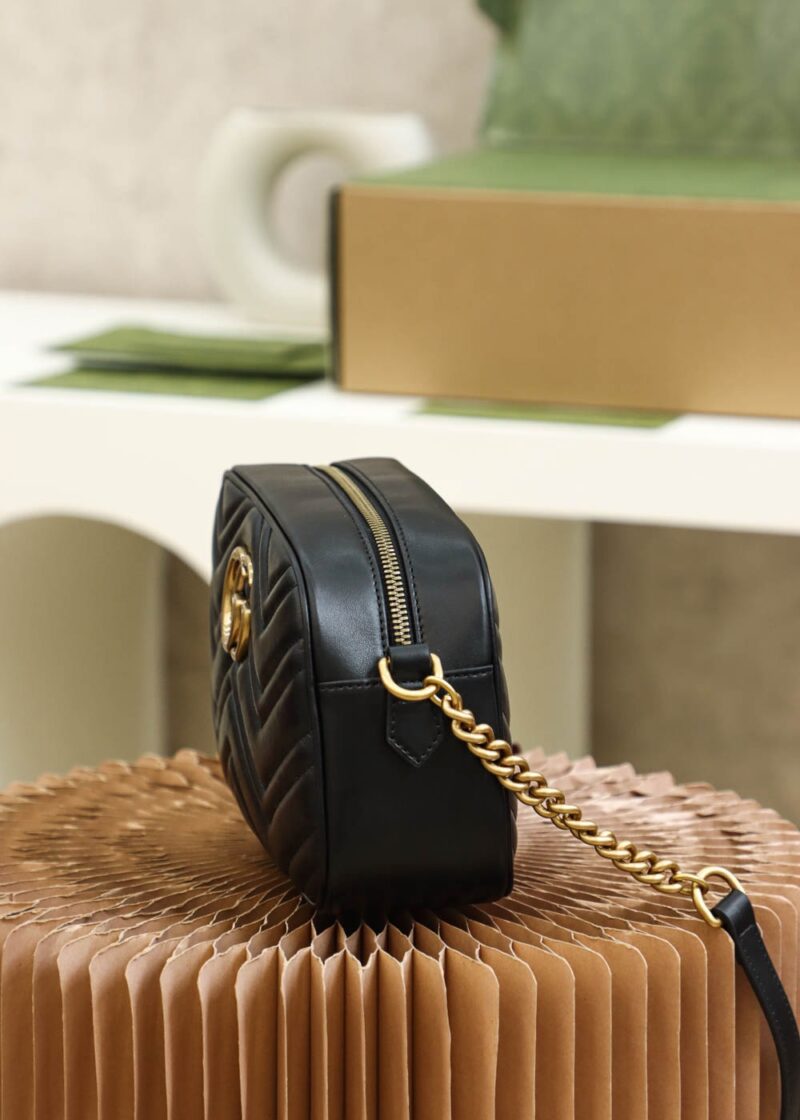 Gucci GG Marmont small shoulder bag Black - Image 2