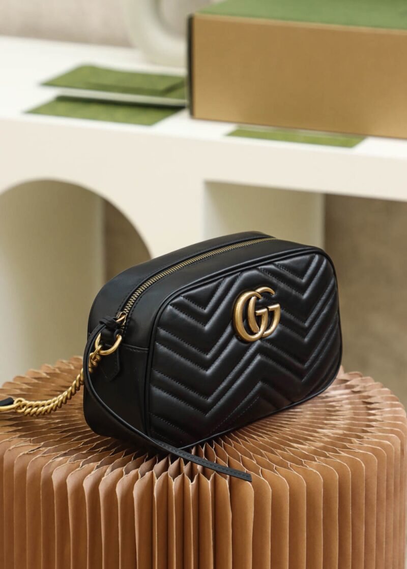 Gucci GG Marmont small shoulder bag Black - Image 6