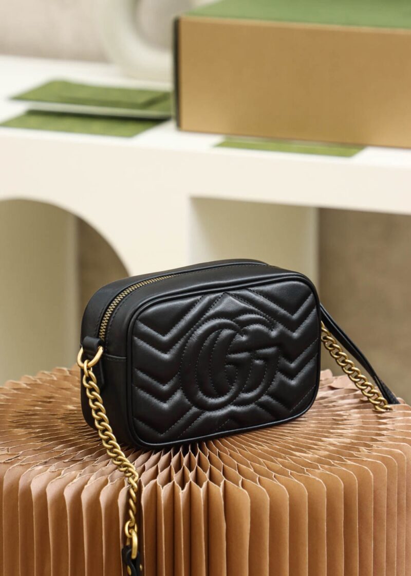 Gucci GG Marmont mini shoulder bag Black - Image 6