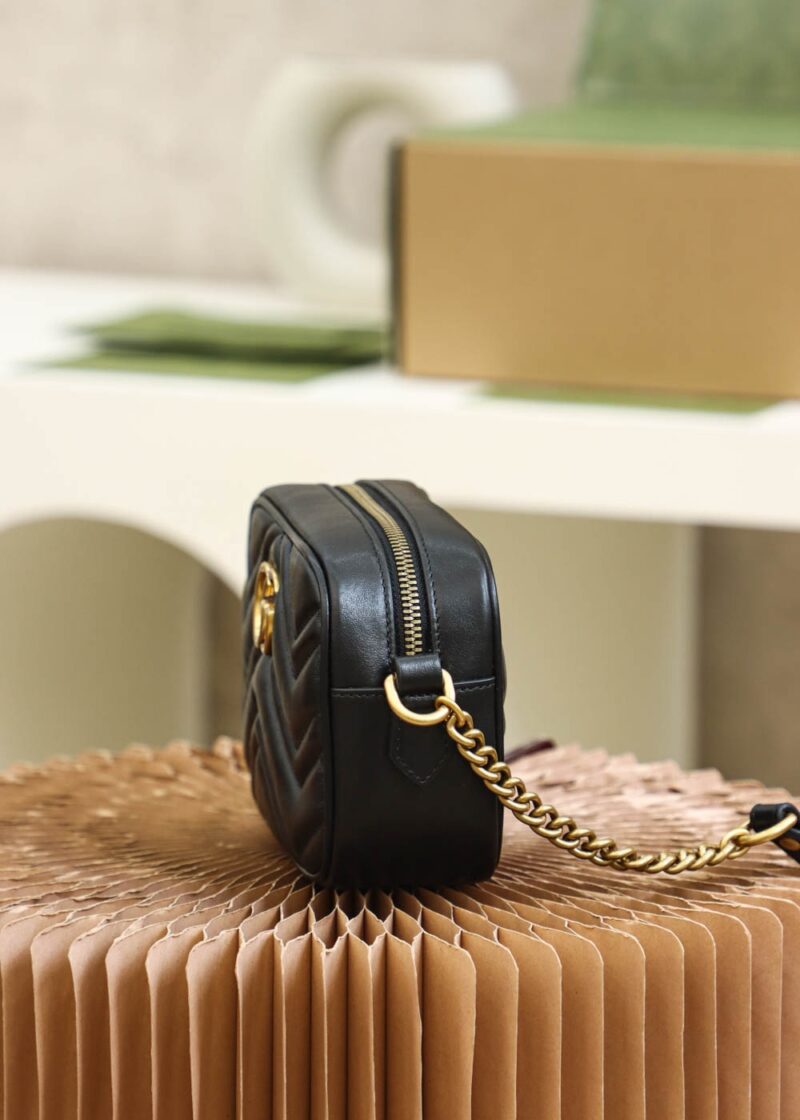 Gucci GG Marmont mini shoulder bag Black - Image 8