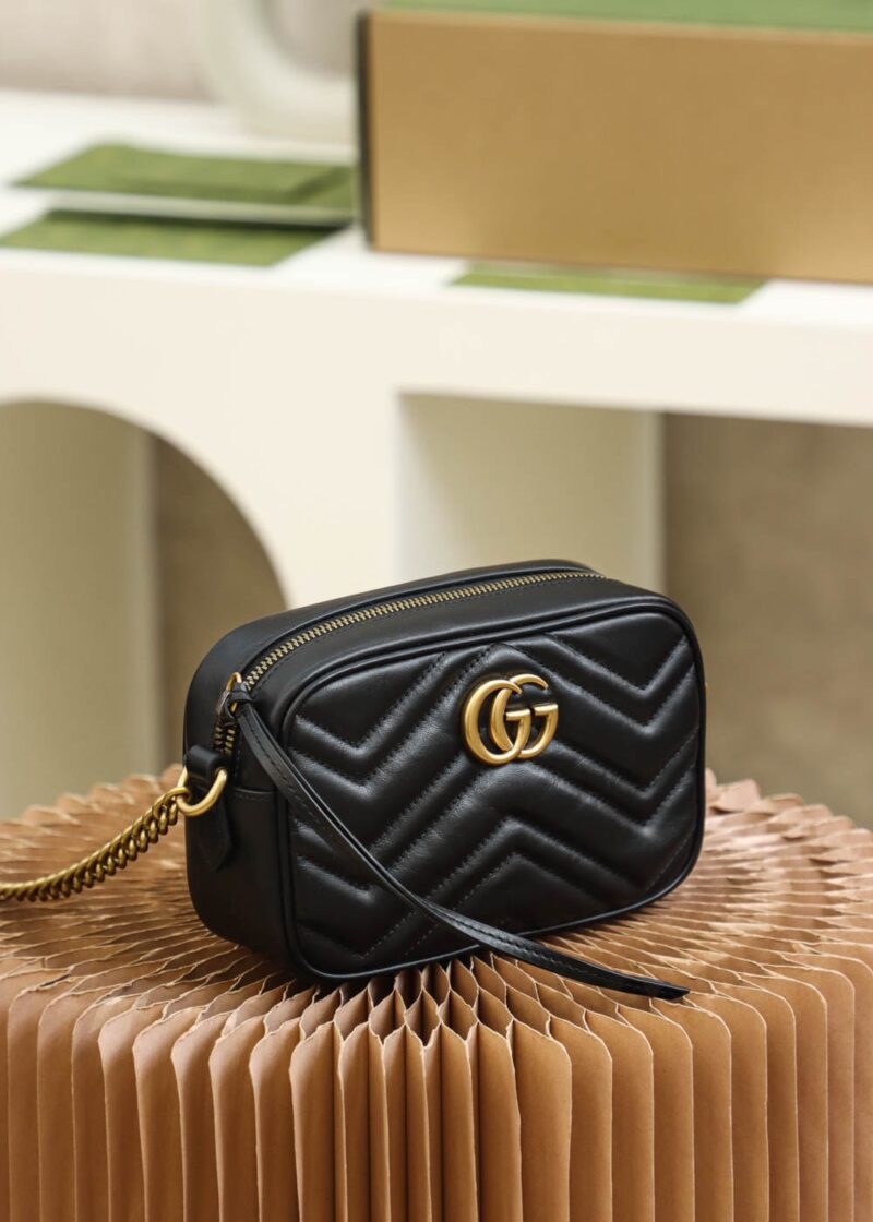 Gucci GG Marmont mini shoulder bag Black - Image 9