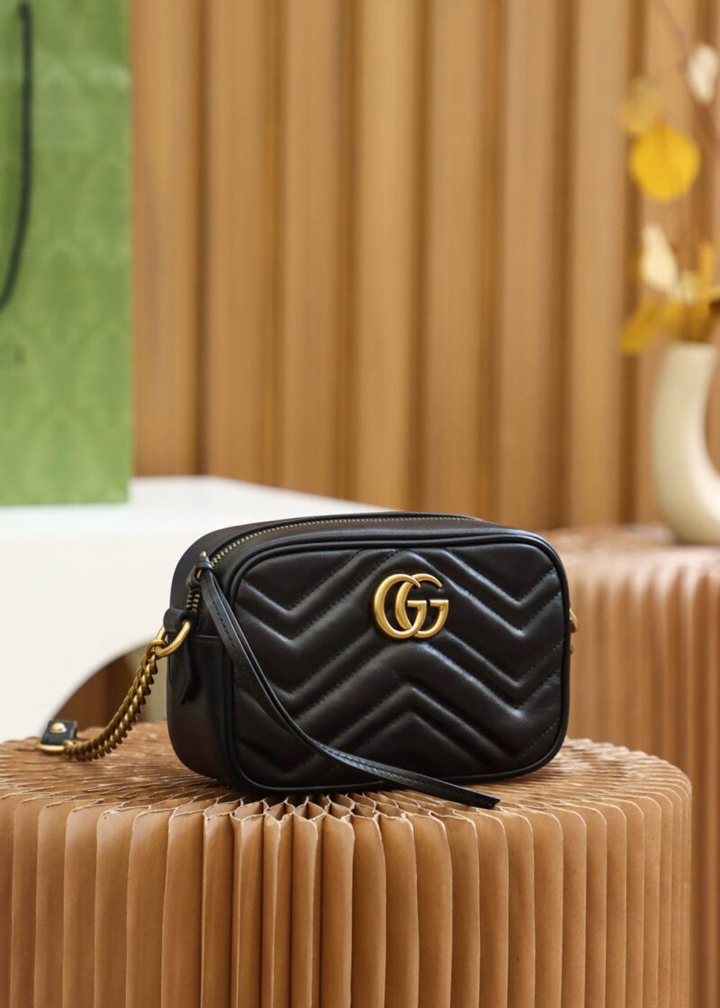 Gucci GG Marmont mini shoulder bag Black - Image 2