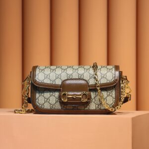 Replica Gucci Horsebit 1955 Small Shoulder Bag Front View