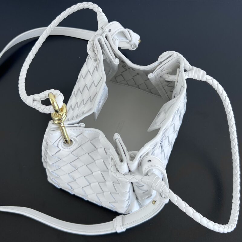 Bottega Veneta Small Parachute White - Image 2