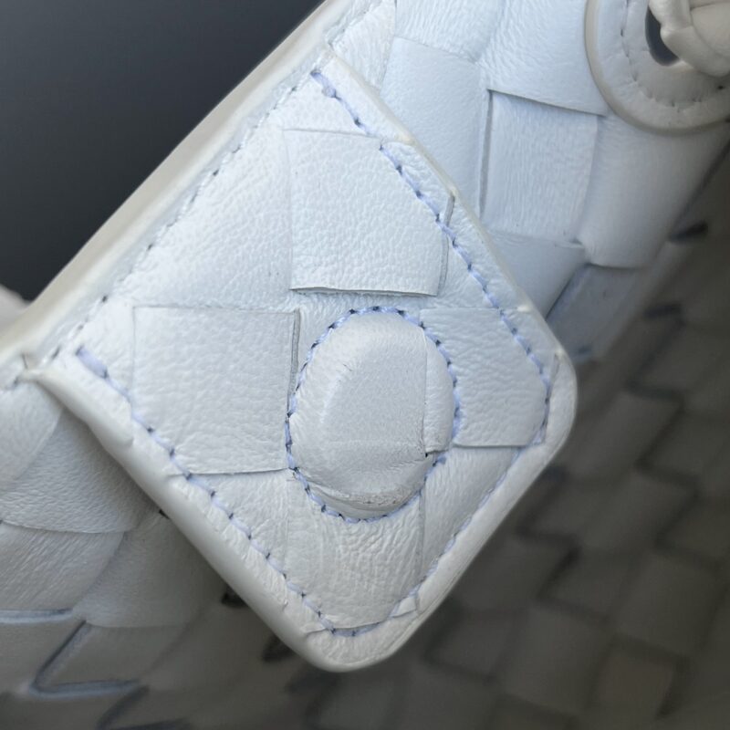 Bottega Veneta Small Parachute White - Image 3