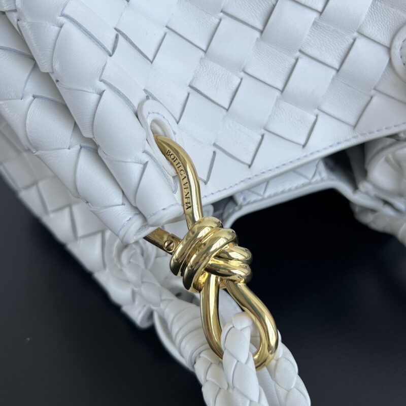 Bottega Veneta Small Parachute White - Image 4