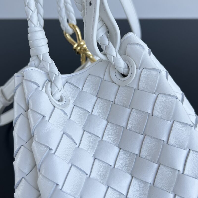 Bottega Veneta Small Parachute White - Image 5