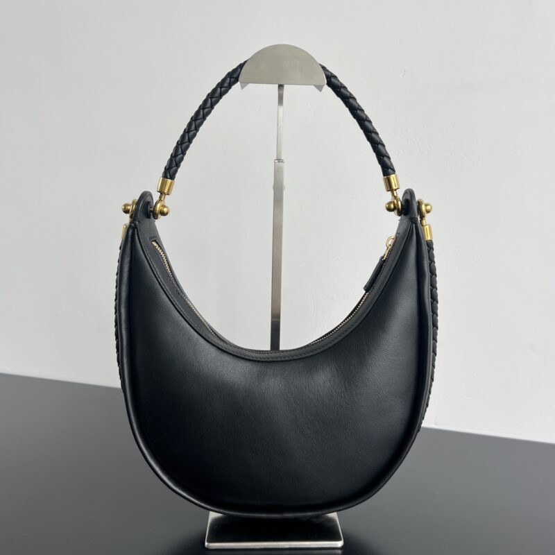 Bottega Veneta Hula Hoop Black - Image 7