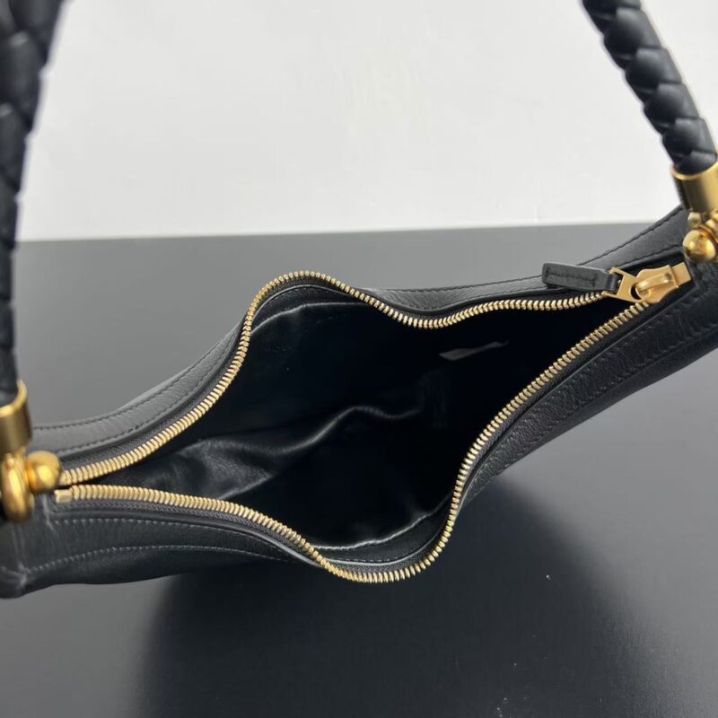 Bottega Veneta Hula Hoop Black - Image 8