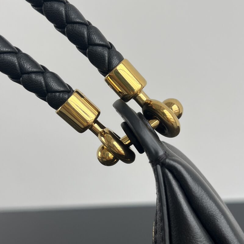 Bottega Veneta Hula Hoop Black - Image 9