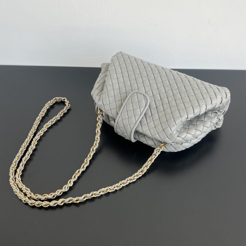 Bottega Veneta Small Lauren 1980 Sterling - Image 9