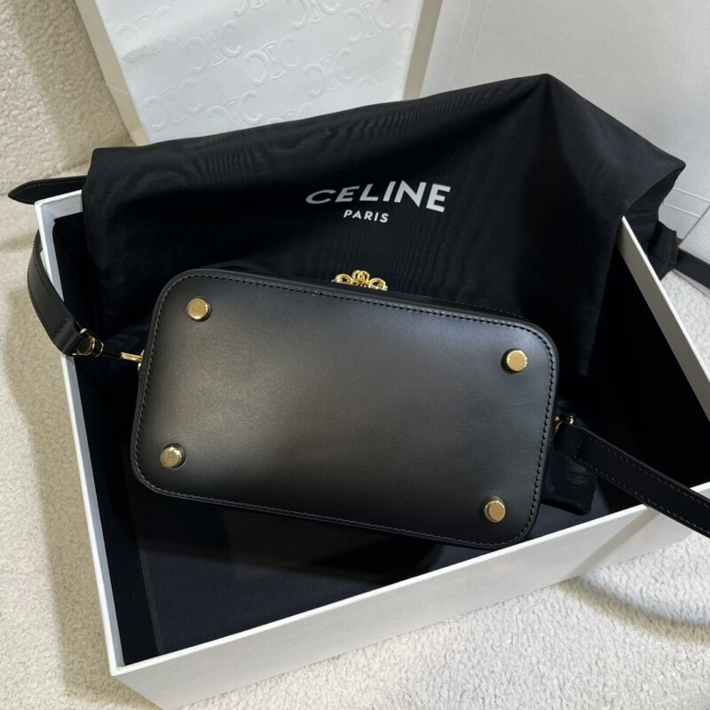 CELINE VANITY in Natural Calfskin Black - Image 4